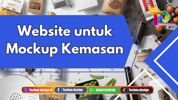 Website untuk Mockup Kemasan