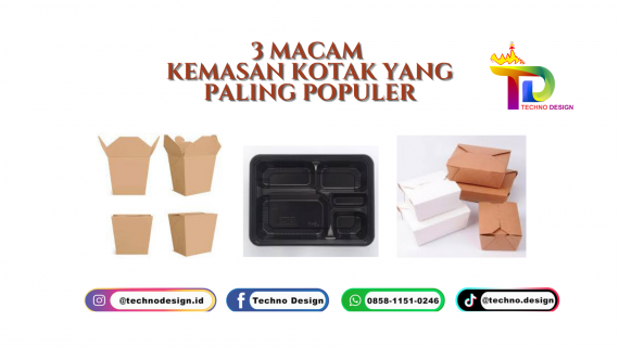 3 Macam Kemasan Kotak Yang Paling Populer
