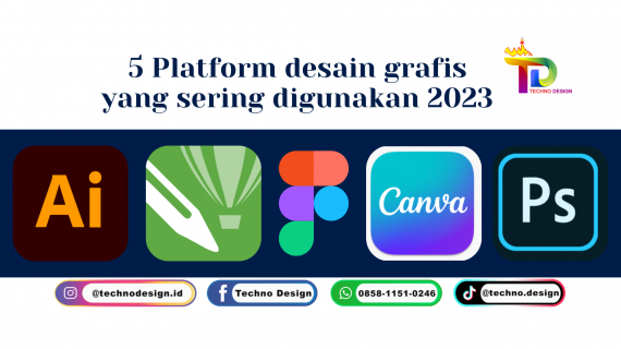 5 Platform desain grafis yang sering digunakan 2023
